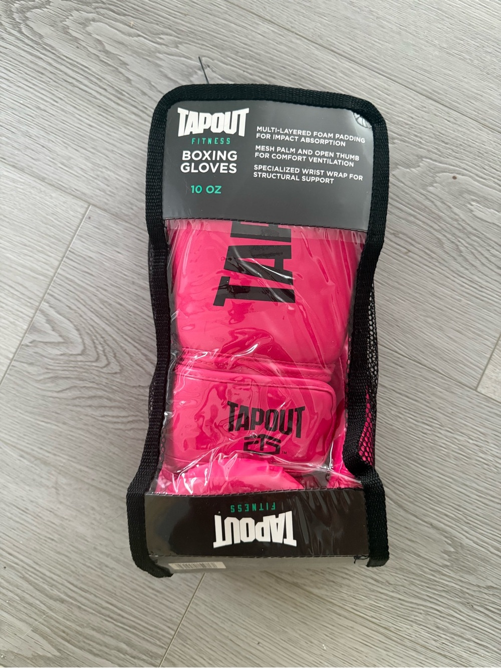 Tapout pink  Boxing Gloves - 10 ounce